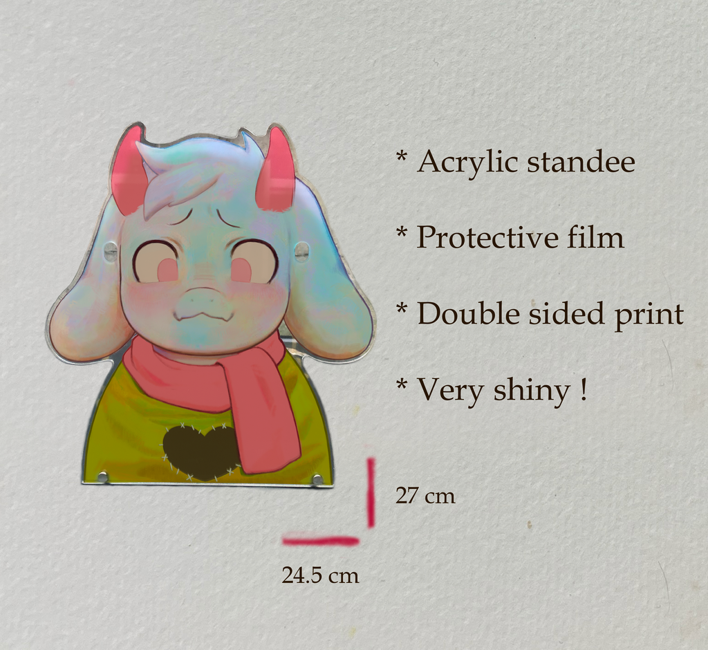 Ralsei Glasses Holder