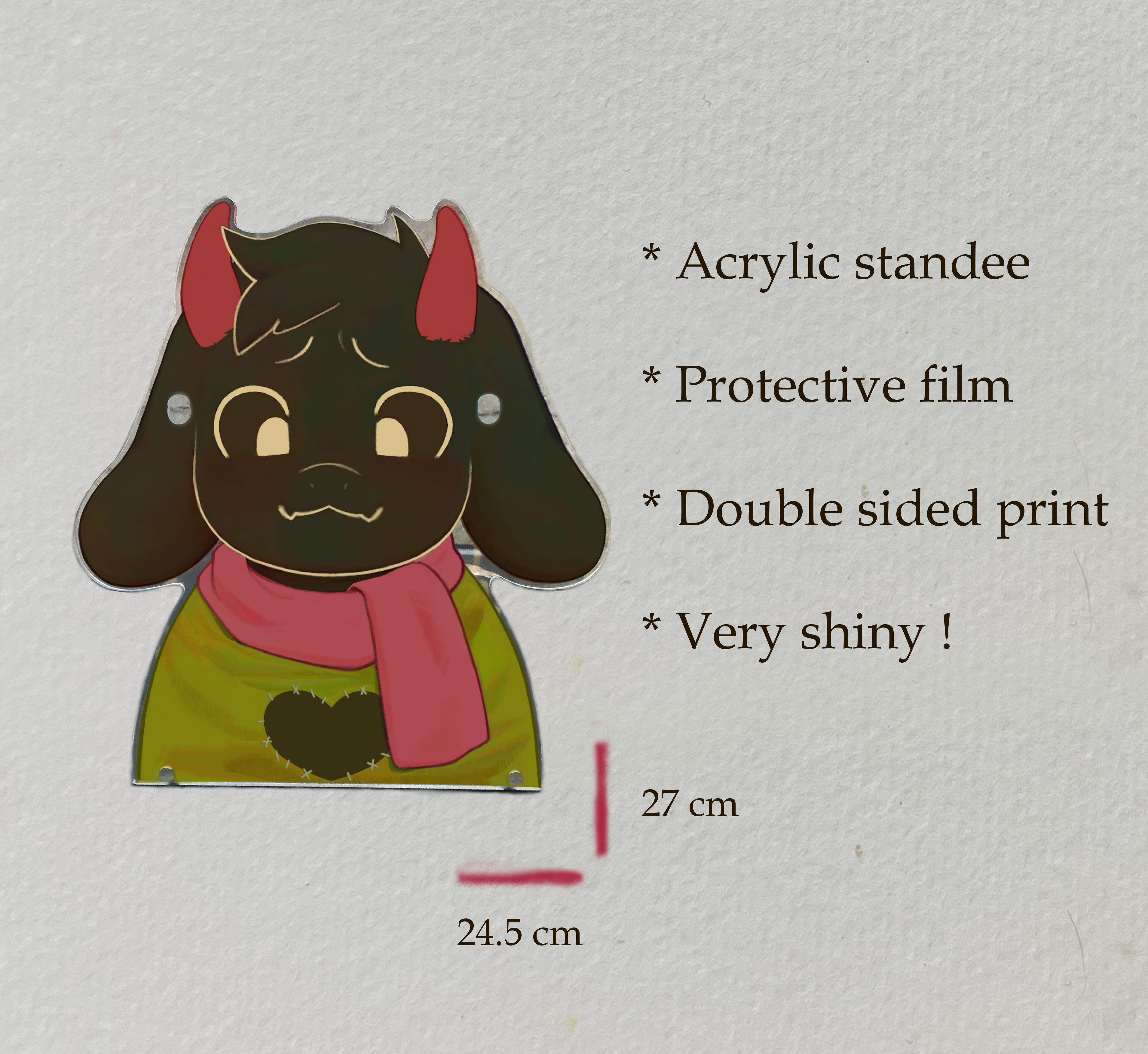 Ralsei Glasses Holder